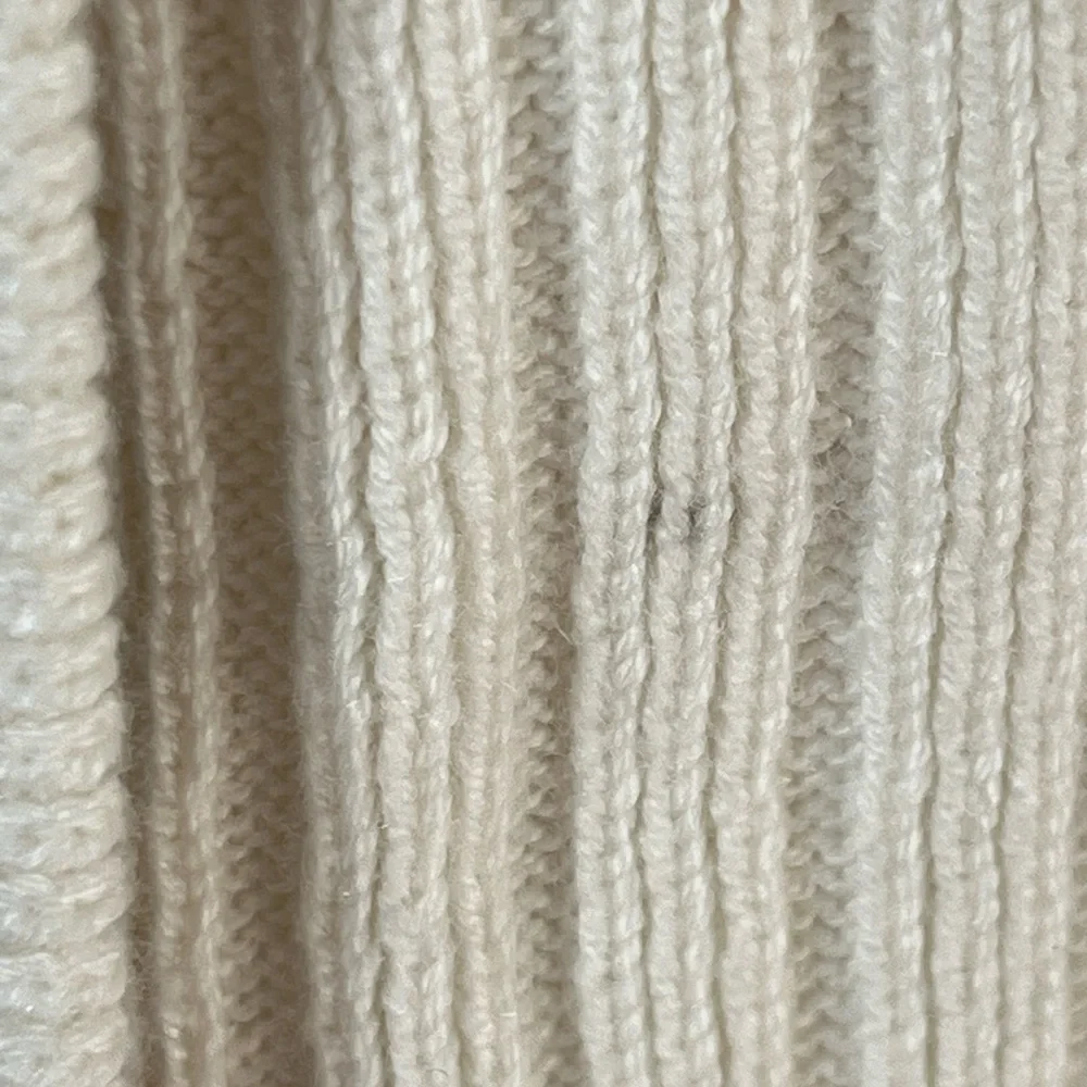 Talbots Ivory Pearl Button Knit Cardigan Sweater Preppy Womens Size Small S